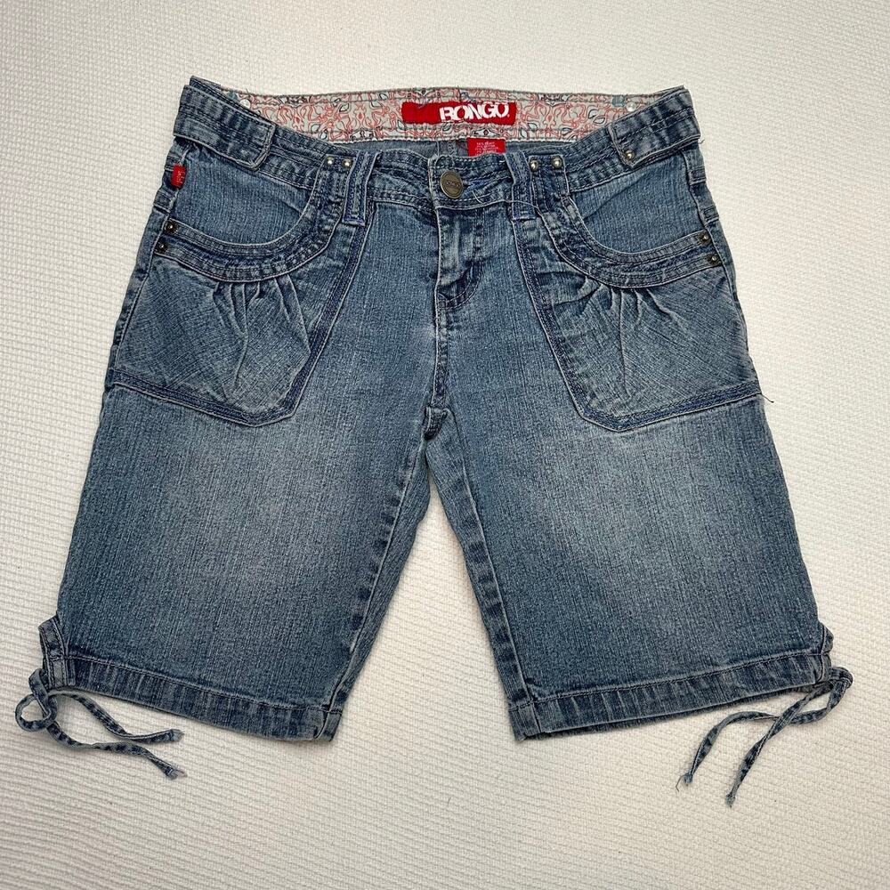 Vintage Bongo Y2K low rise Bermuda shorts size 3